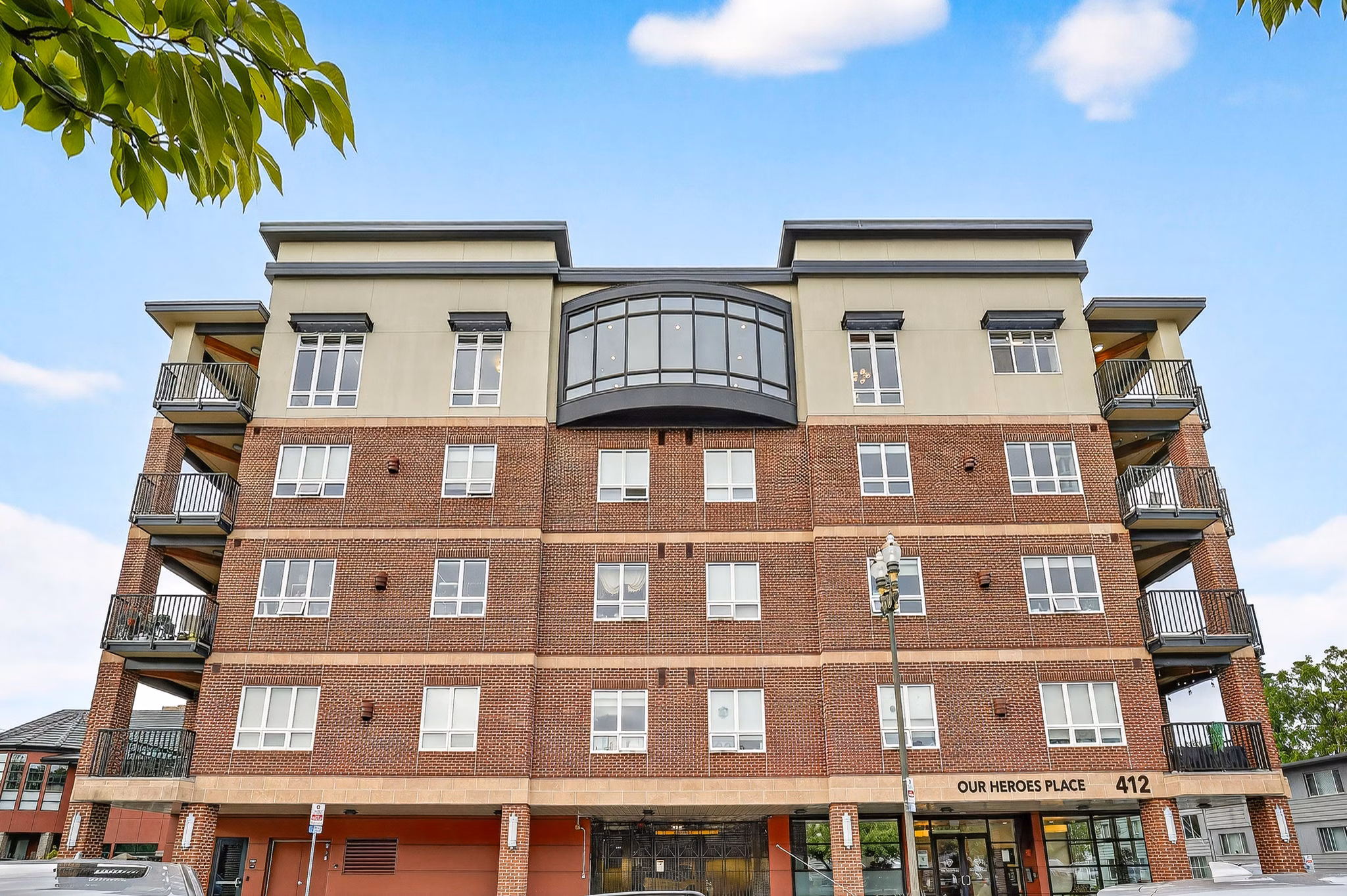 building at The Felix Apartments