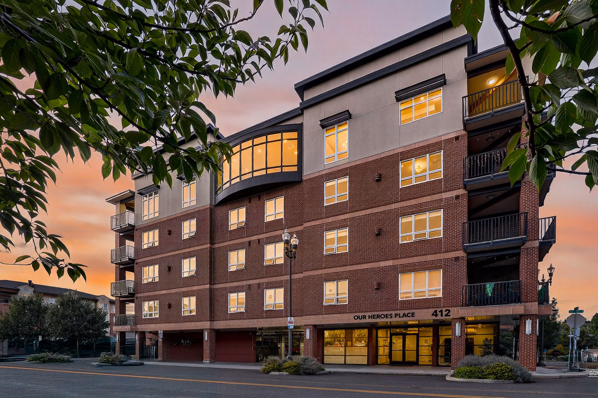 building at The Felix Apartments