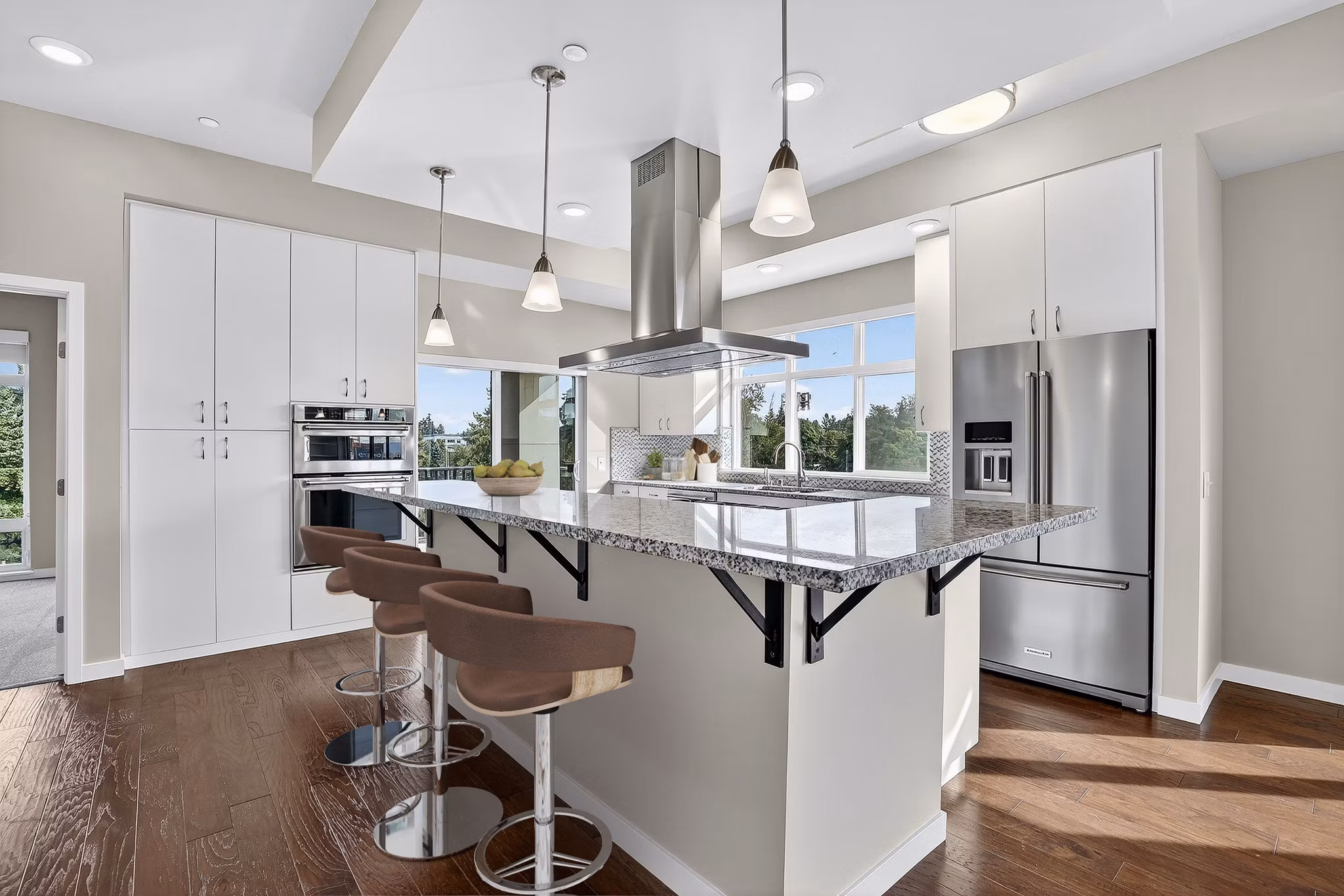 kitchen at The Felix Apartments