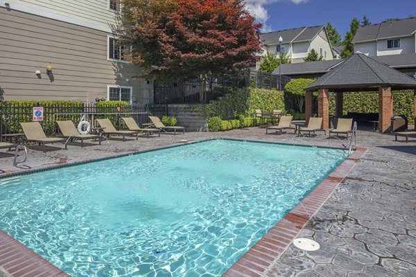 pool at Highland Hills Apartments