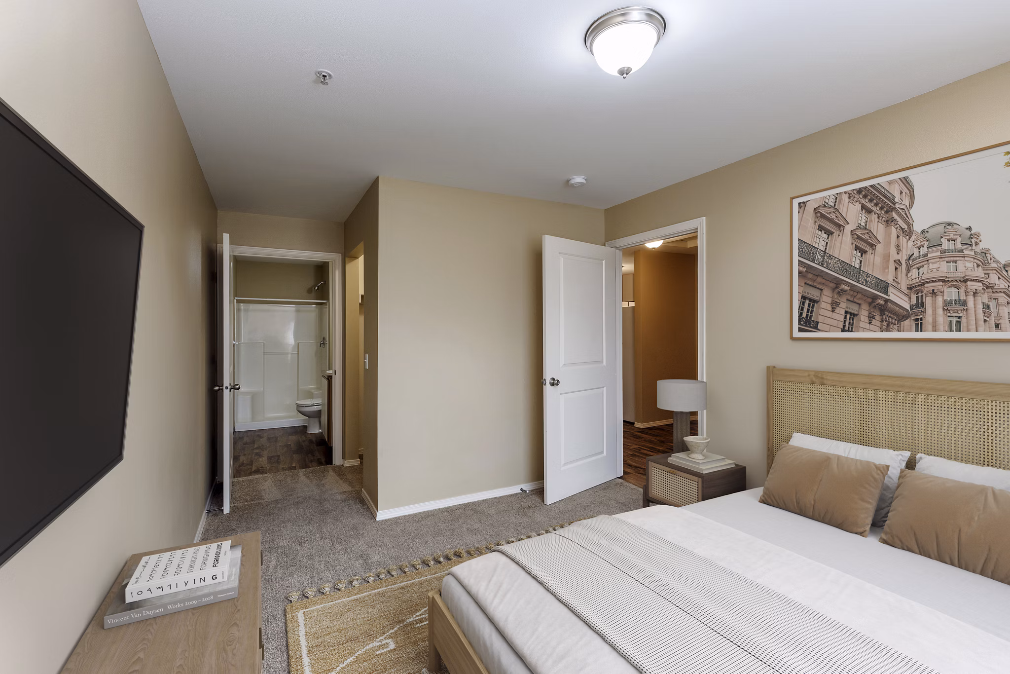 bedroom at Willamette Park Apartments