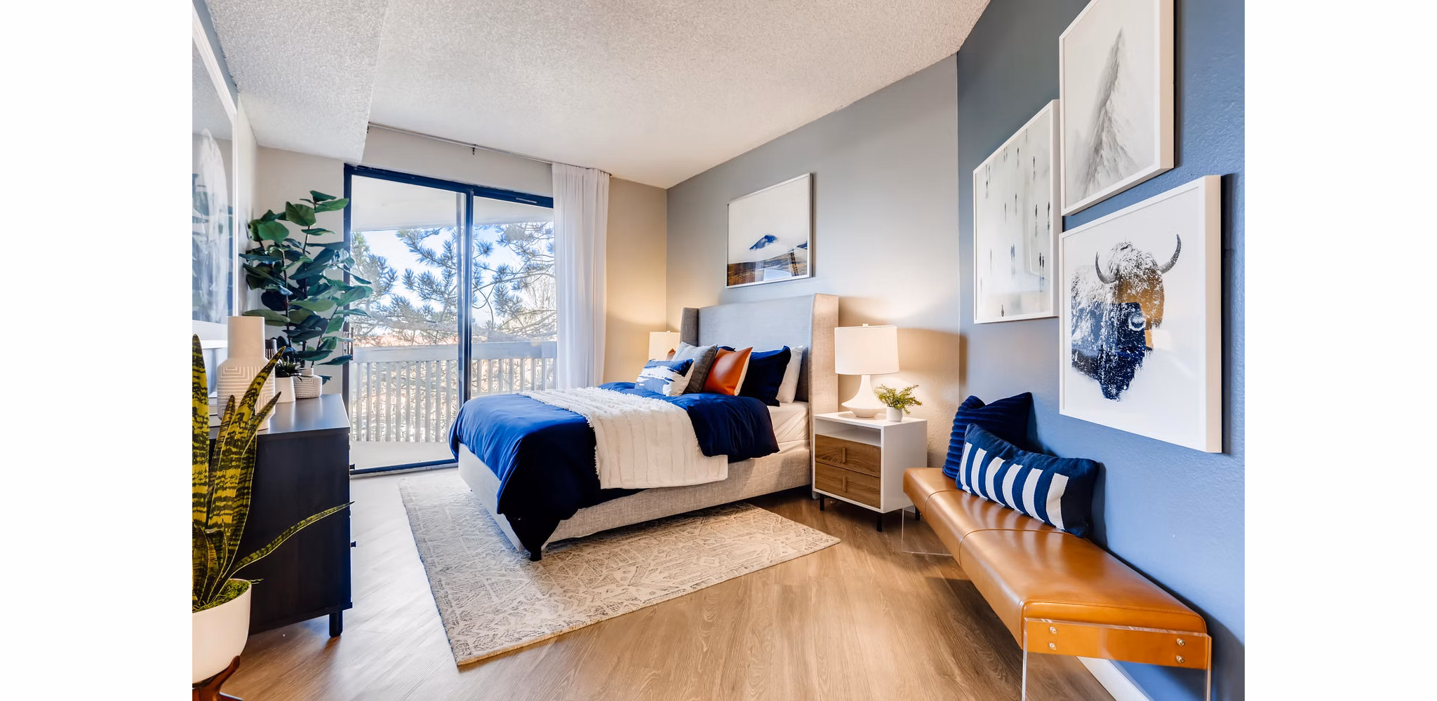 bedroom at Alta Springs Apartments 