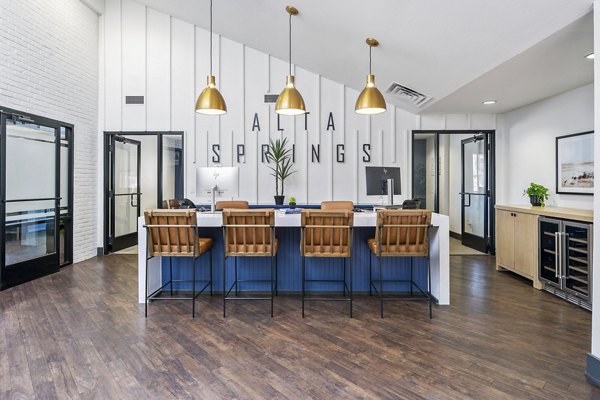 clubhouse at Alta Springs Apartments