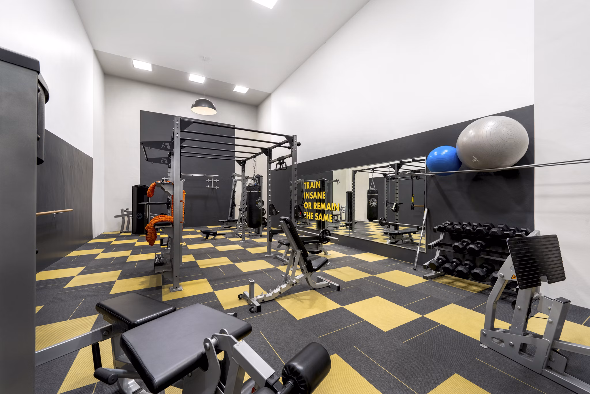fitness center at Alta Springs Apartments