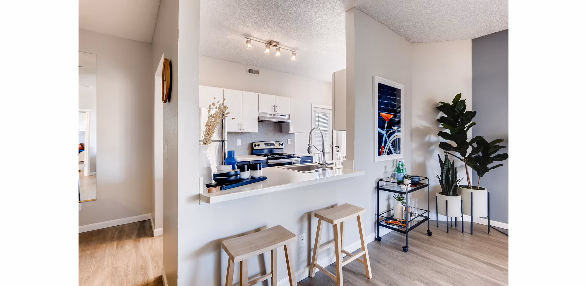kitchen at Alta Springs Apartments 