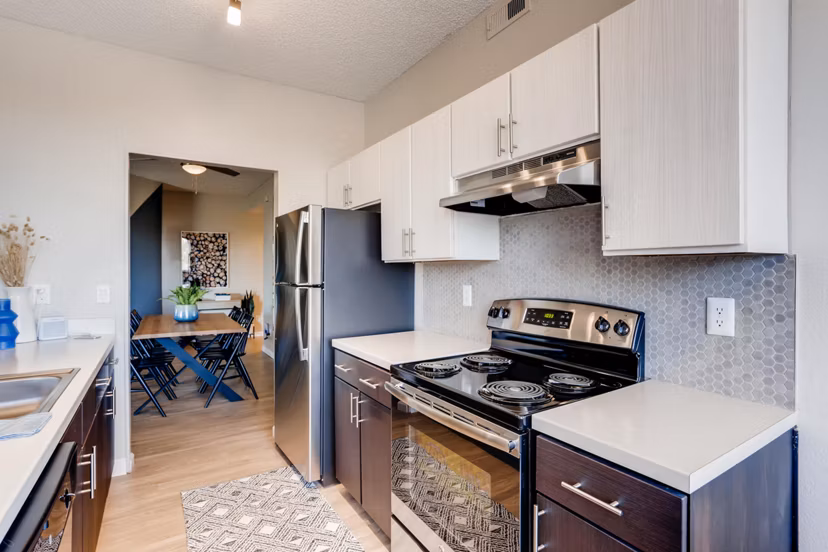 kitchen at Alta Springs Apartments 