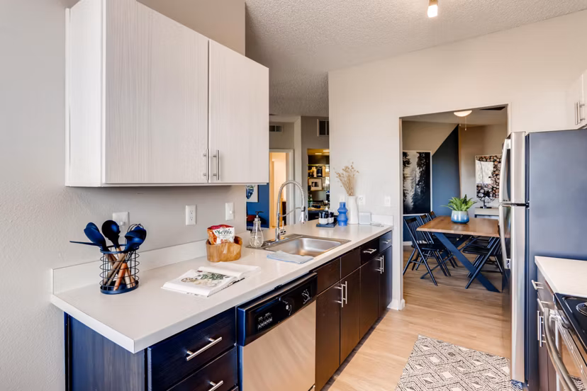 kitchen at Alta Springs Apartments 
