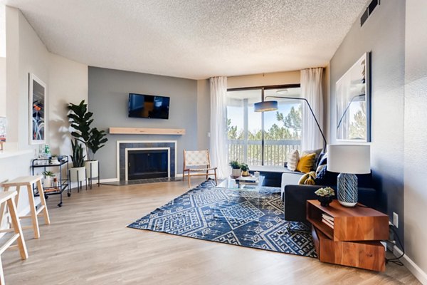 living room at Alta Springs Apartments 