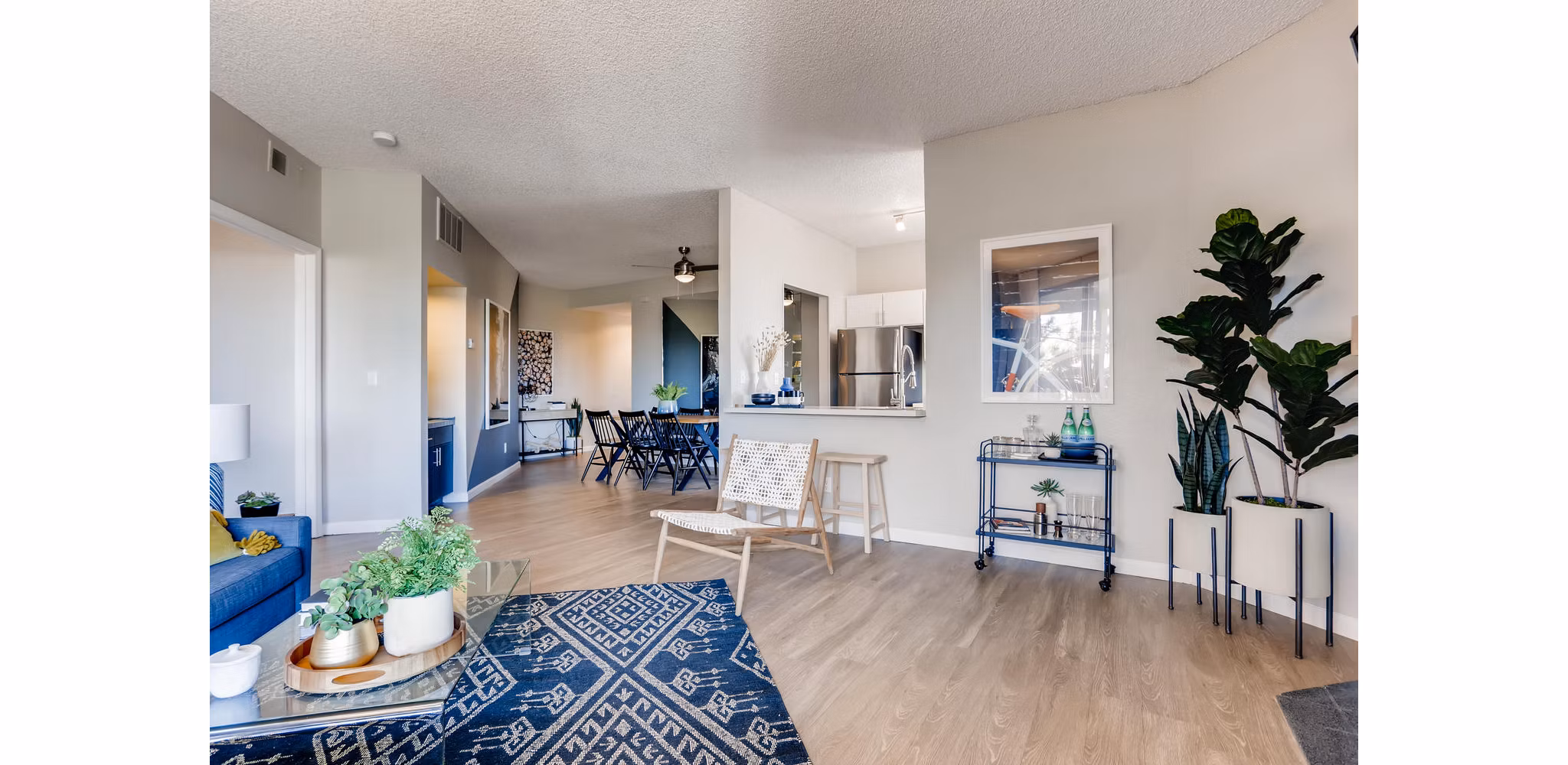 living room at Alta Springs Apartments 