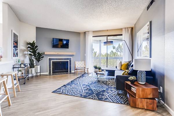 living room at Alta Springs Apartments