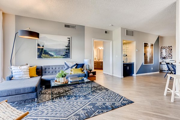 living room at Alta Springs Apartments 