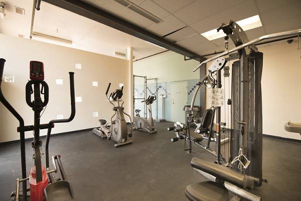 fitness center at Desert Creek Apartments