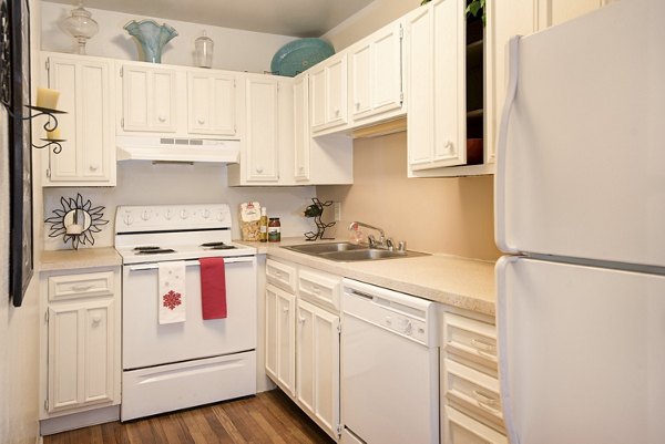 kitchen at Desert Creek Apartments