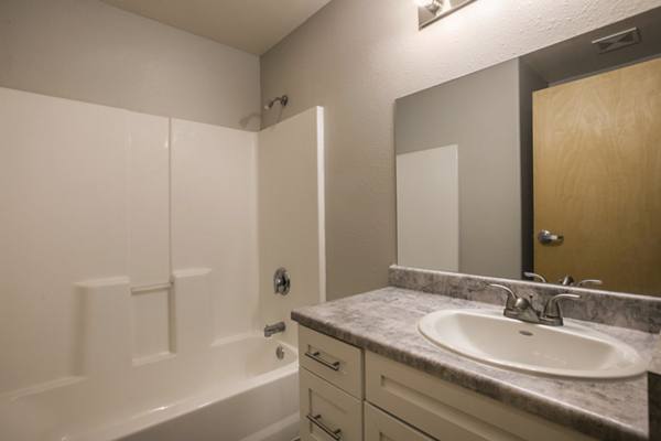 bathroom at Mont44 Apartments