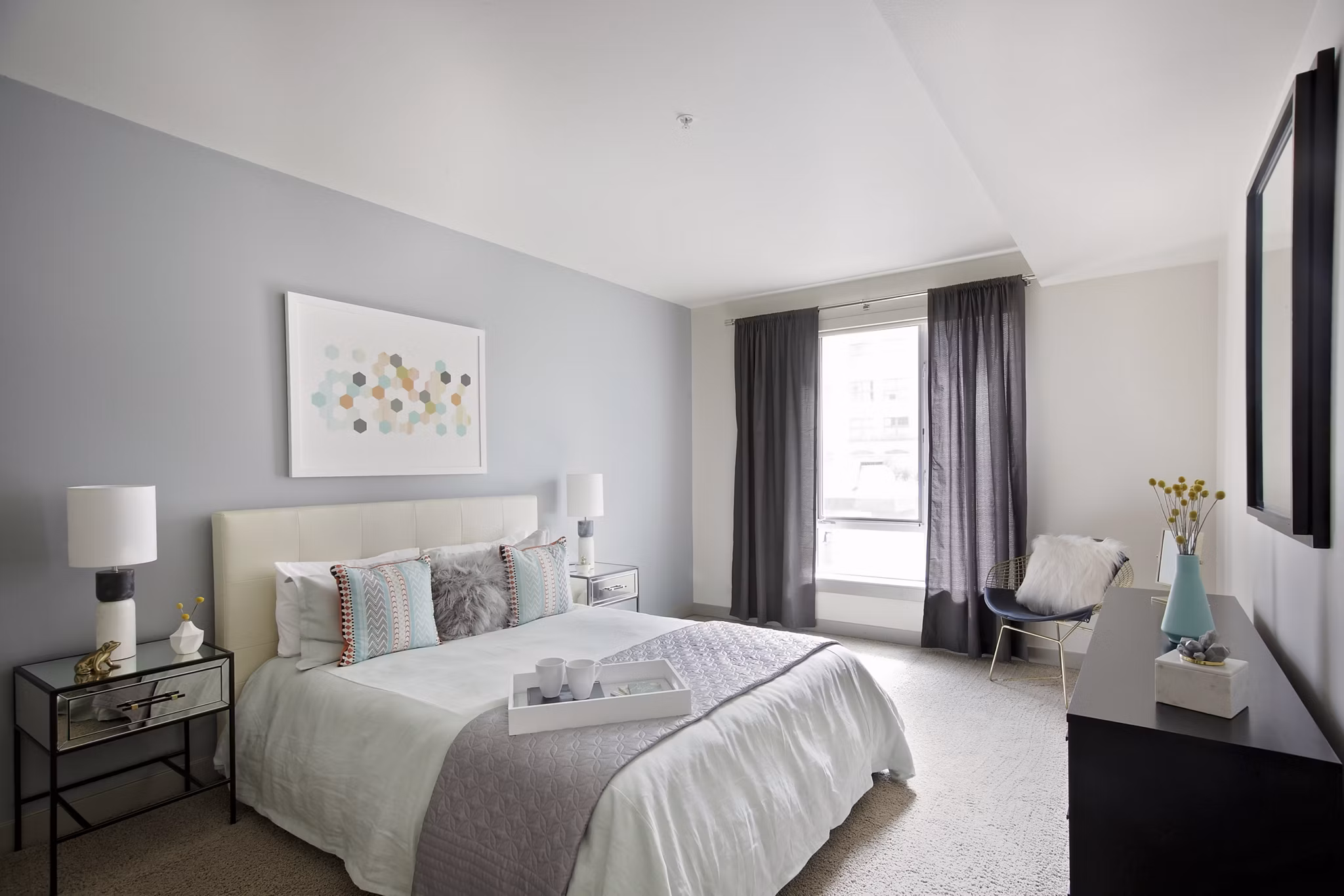 bedroom at Enso Apartments