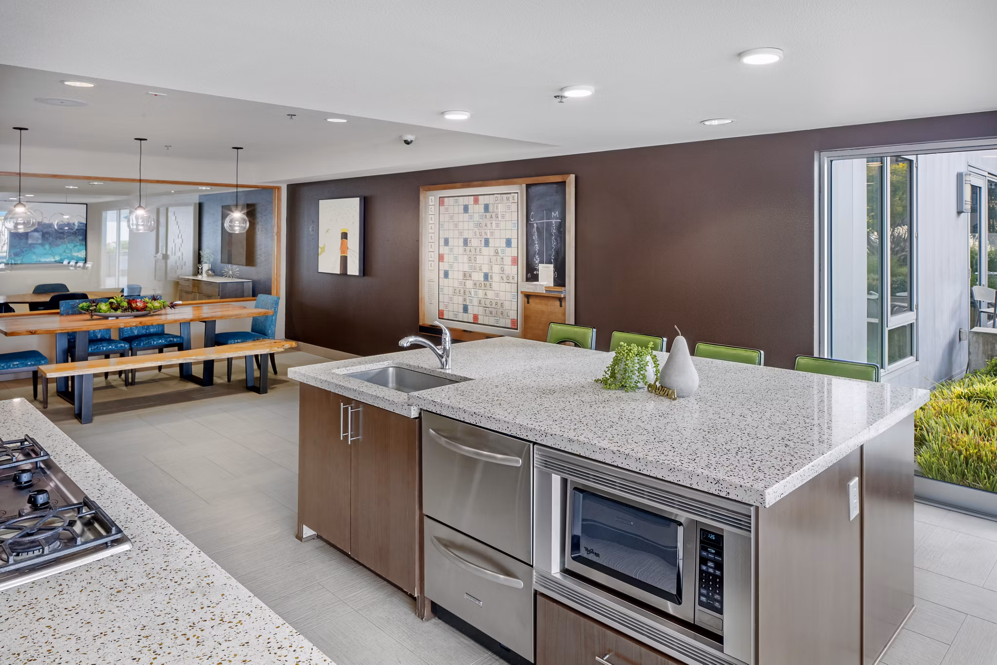clubhouse at Enso Apartments