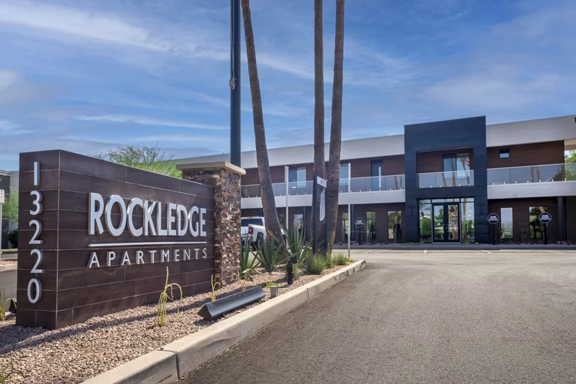 building at Rockledge Fairways Apartments