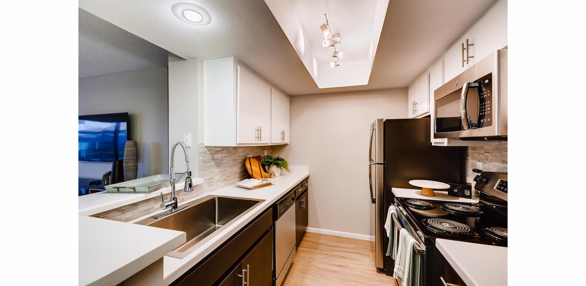 kitchen at Rockledge Fairways Apartments