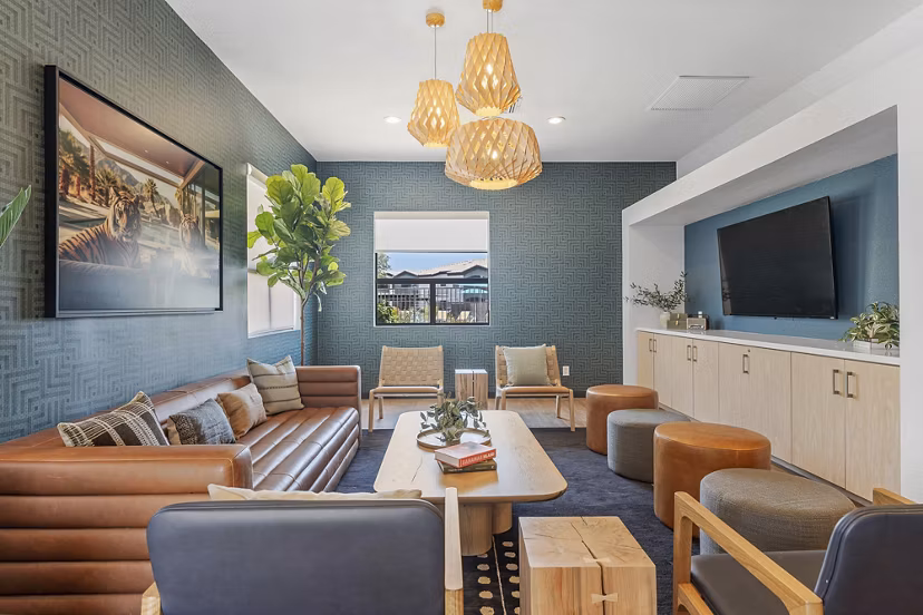 clubhouse at Palm Court Apartments