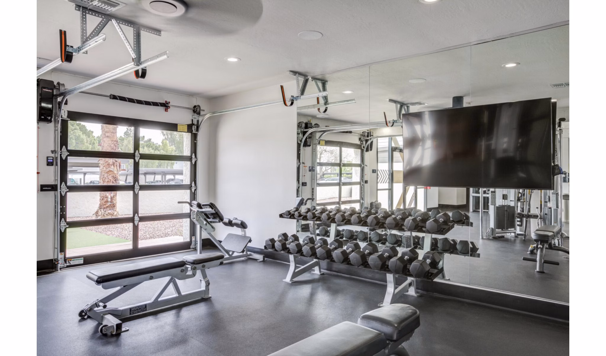 fitness center at Scottsdale Gateway Phase I Apartments