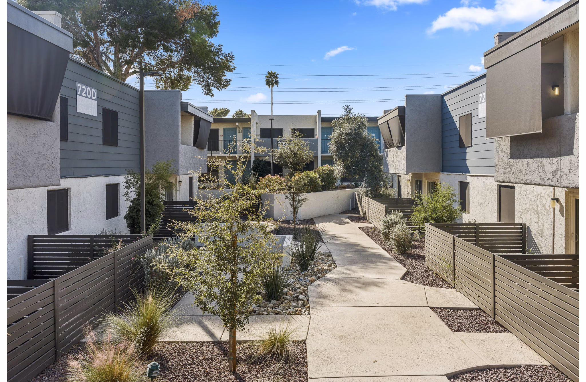 patio at Scottsdale Gateway Phase I Apartments