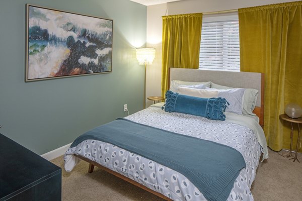 bedroom at Canyon Park Apartments