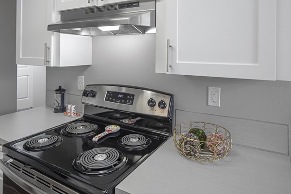 kitchen at Canyon Park Apartments