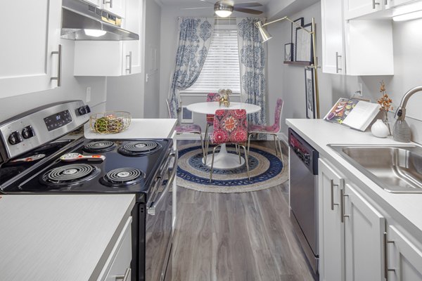 kitchen at Canyon Park Apartments