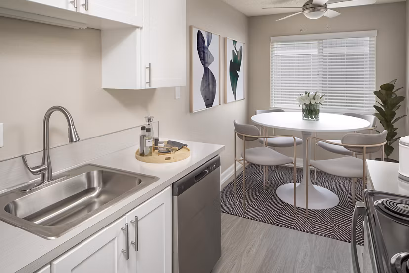 kitchen at Canyon Park Apartments