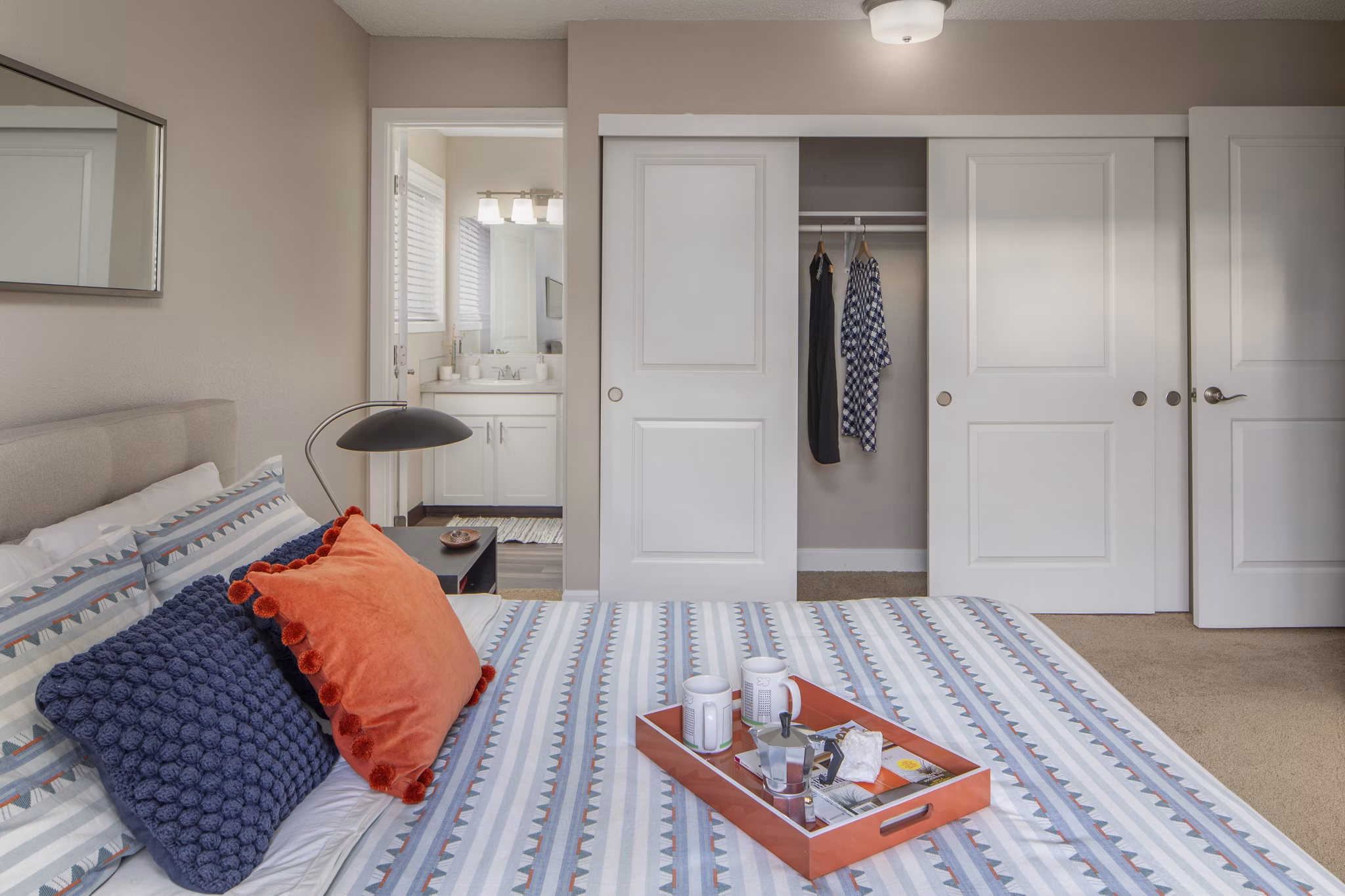 bedroom at Garden Park Apartments