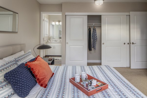 bedroom at Garden Park Apartments