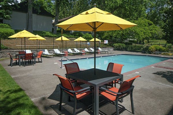 pool at Garden Park Apartments