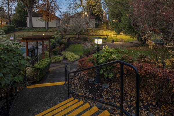 recreational area at Garden Park Apartments