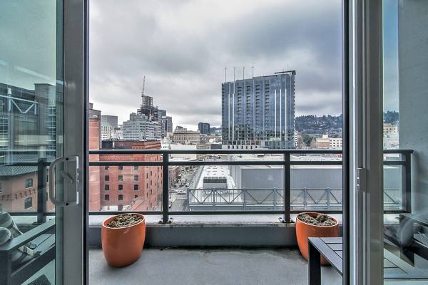 patio at The Louisa Apartments