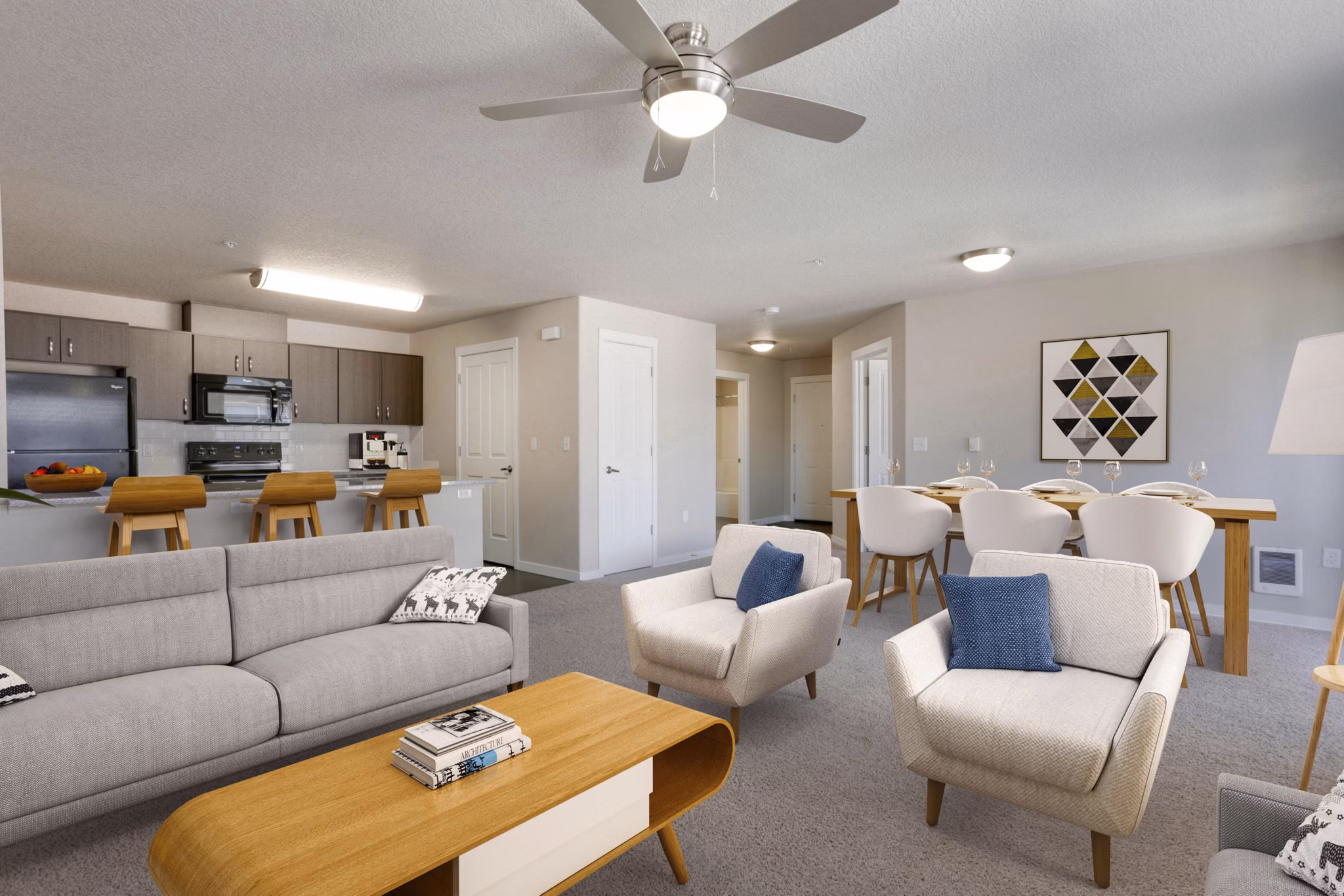 rendering at Meadows at Cascade Park Apartments