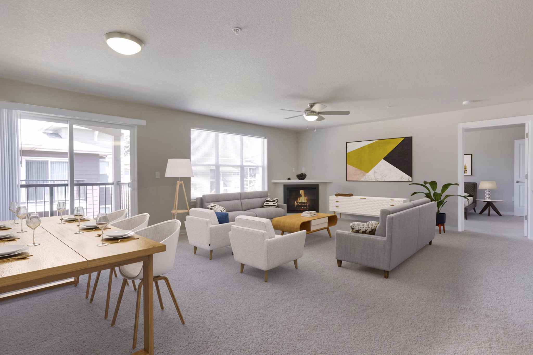 rendering at Meadows at Cascade Park Apartments