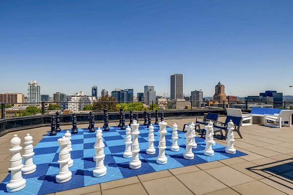 Park Plaza Apartments: Cozy patio and balcony with scenic views, perfect for relaxation