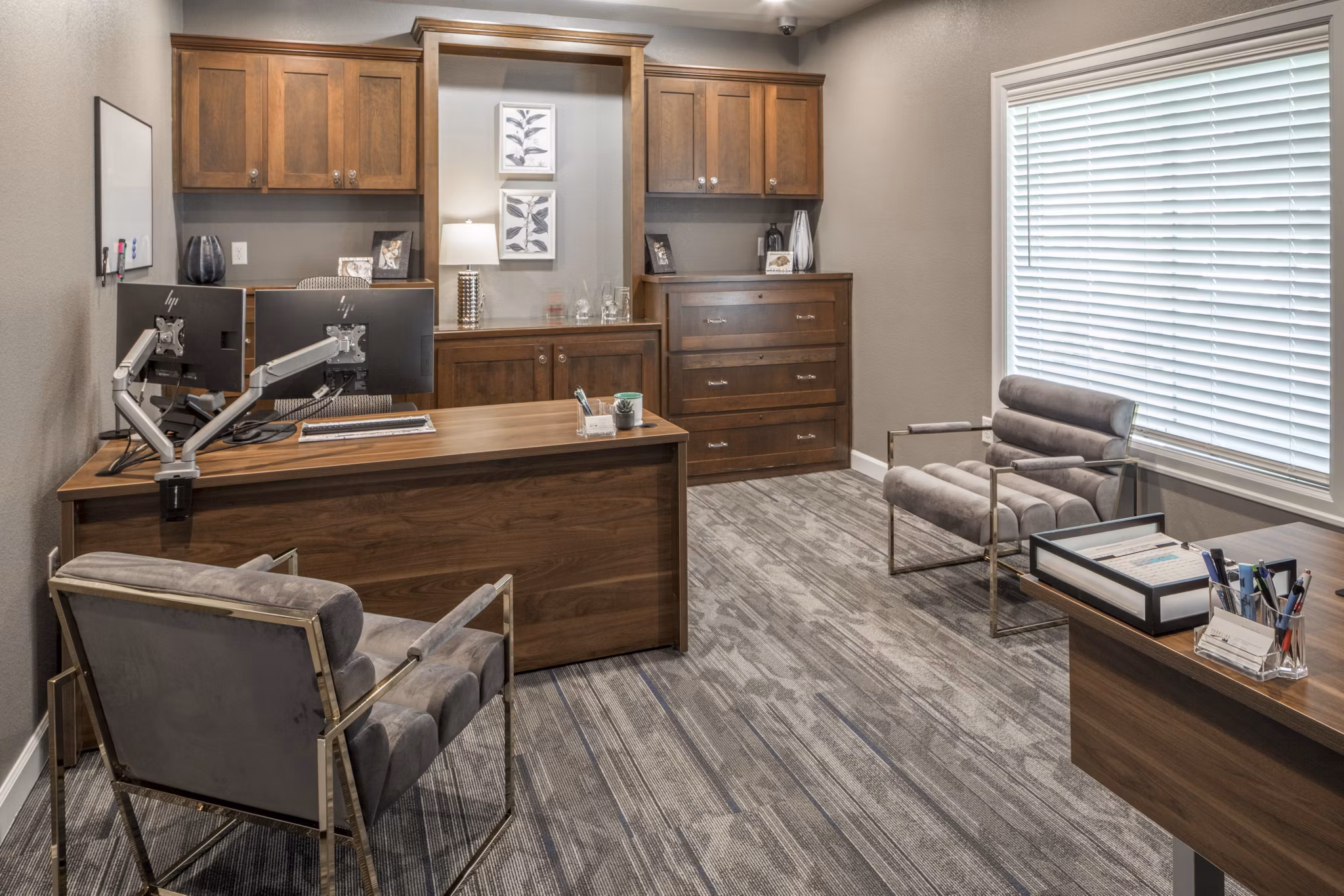 Clubhouse featuring modern lounge and game areas at Parkside Apartments