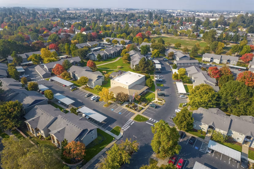 Parkside Apartments: Elegant high-rise luxury apartments view in prime location