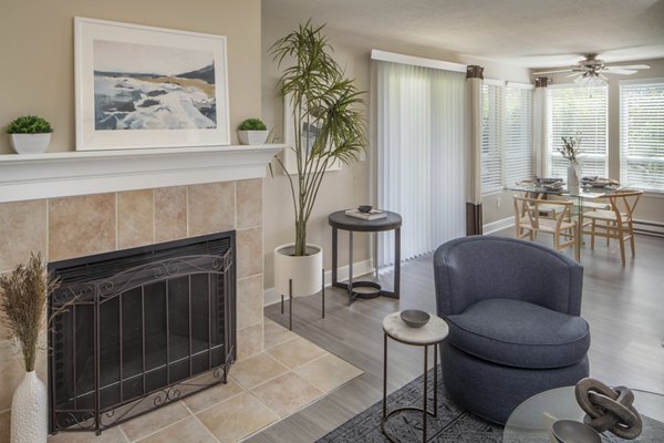 living room at Sorrento Bluff Apartments