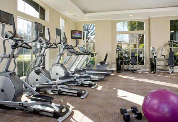 fitness center at Castlerock Apartments
