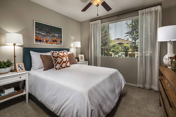 bedroom at Colonnade Apartments