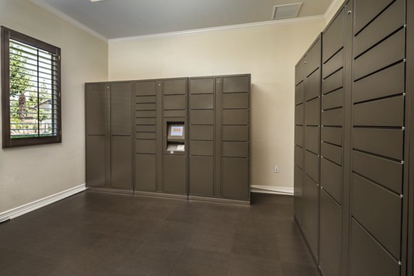 mail room at Colonnade Apartments
