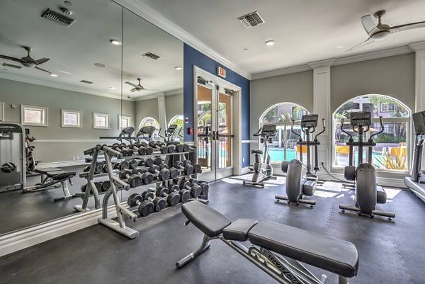 Fitness room at the Villas at Towngate