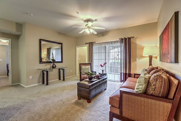 Living room at the Villas at Towngate
