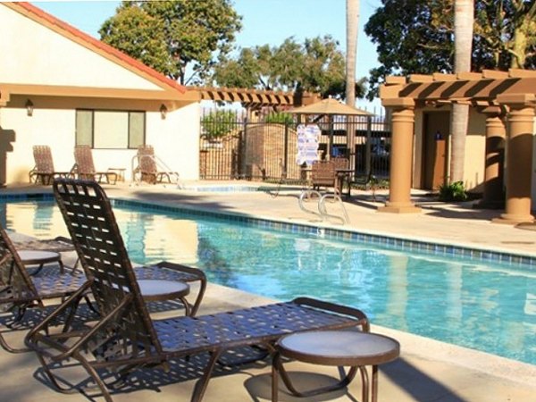 pool at La Vista Apartments