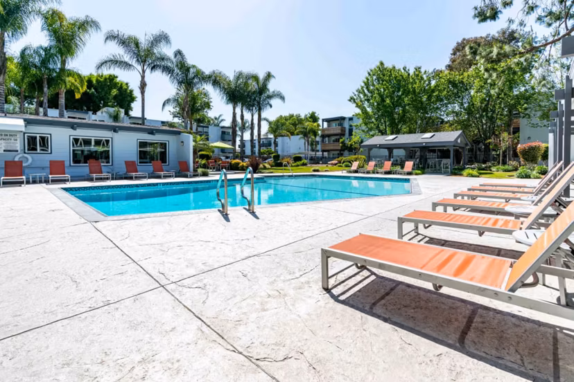 pool at The Grove Apartments 