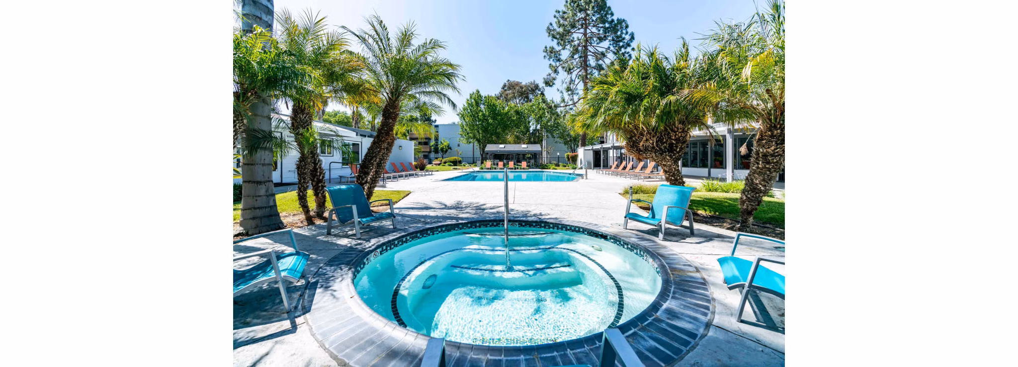 pool at The Grove Apartments