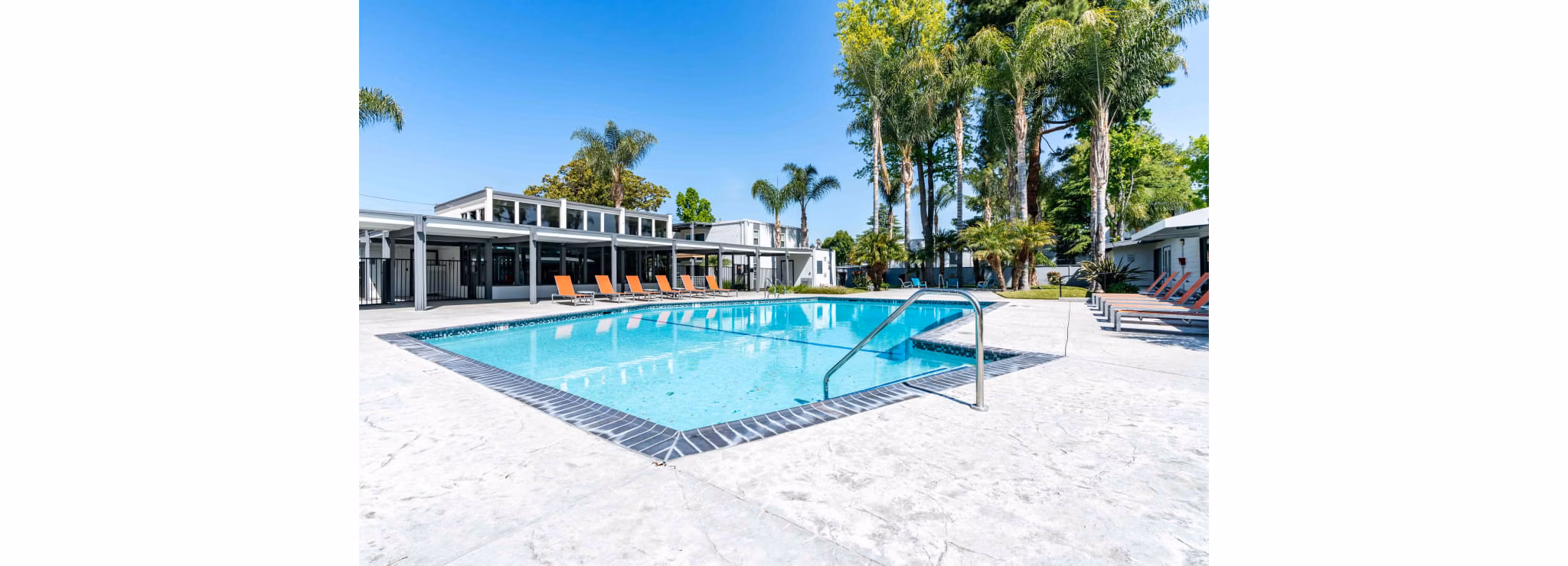 pool at The Grove Apartments