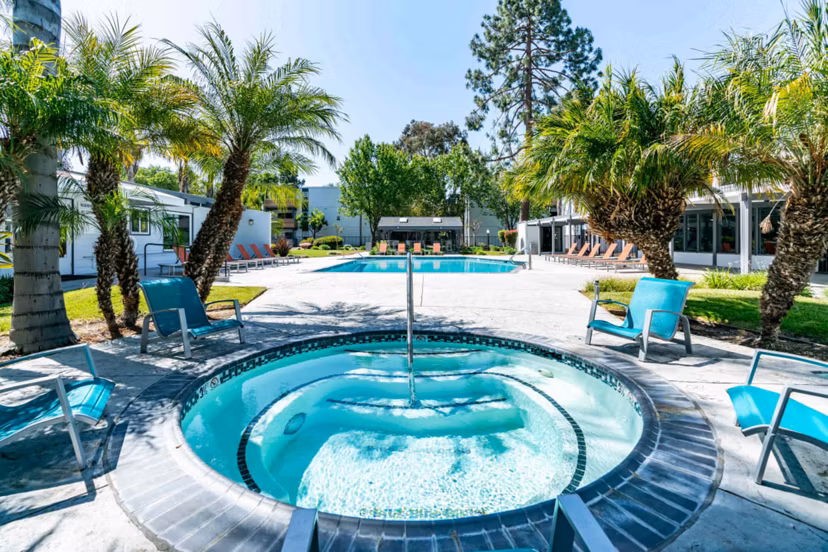 pool at The Grove Apartments 